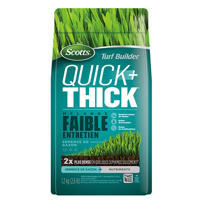 Scotts® Turf Builder® Quick + Thick™ Low Maintenance Mix Grass Seed image number null